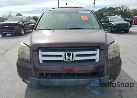 2007 Honda Pilot Exl из США, поврежденный, VIN 2HKYF18697H532313